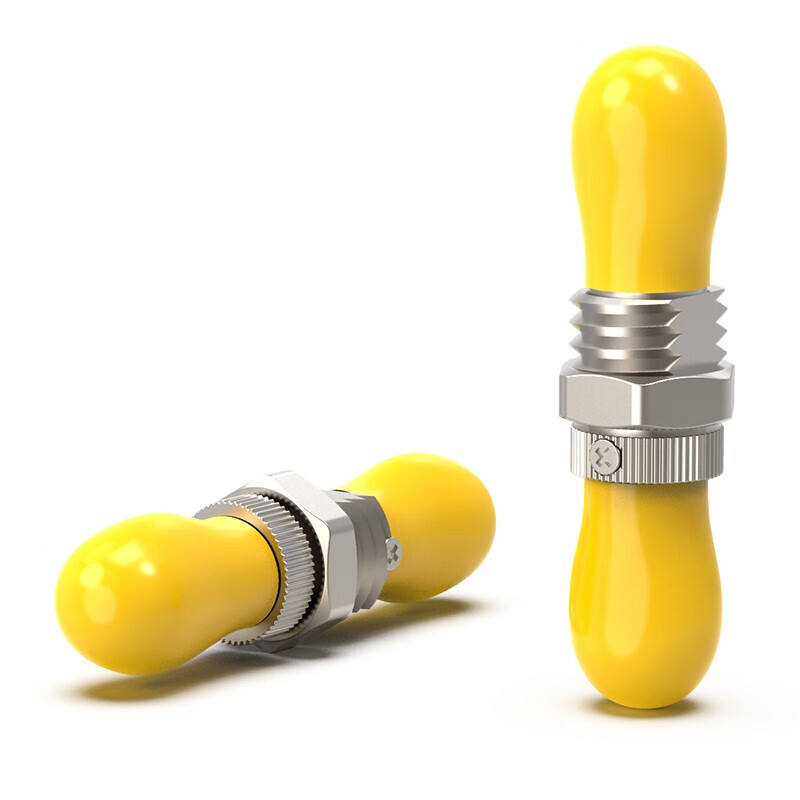 Fiber coupler adapter flange fiber jumper extension butt joint ceramic class A